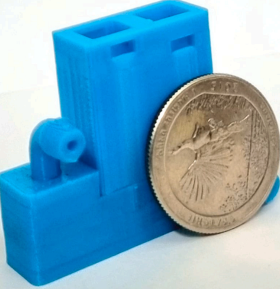 EM Micropump Size